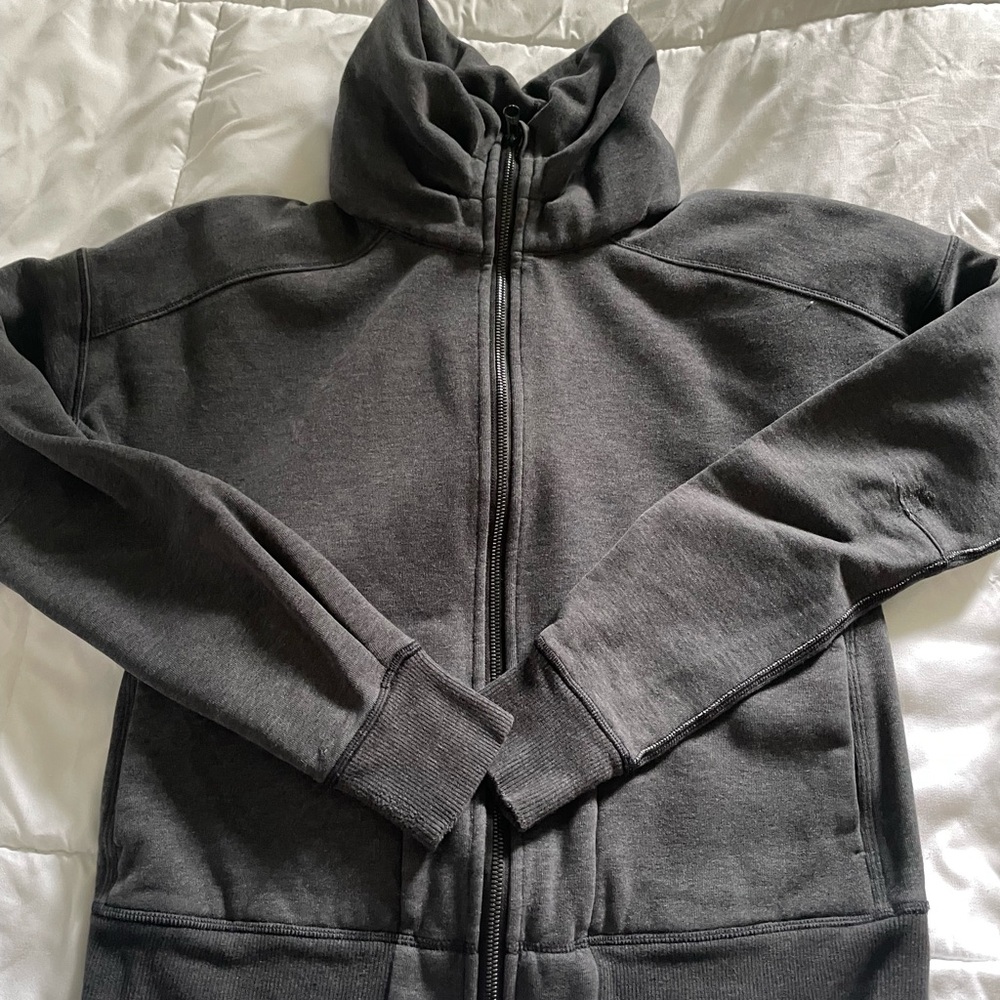 lululemon athletica Gray Crew Neck Sweater